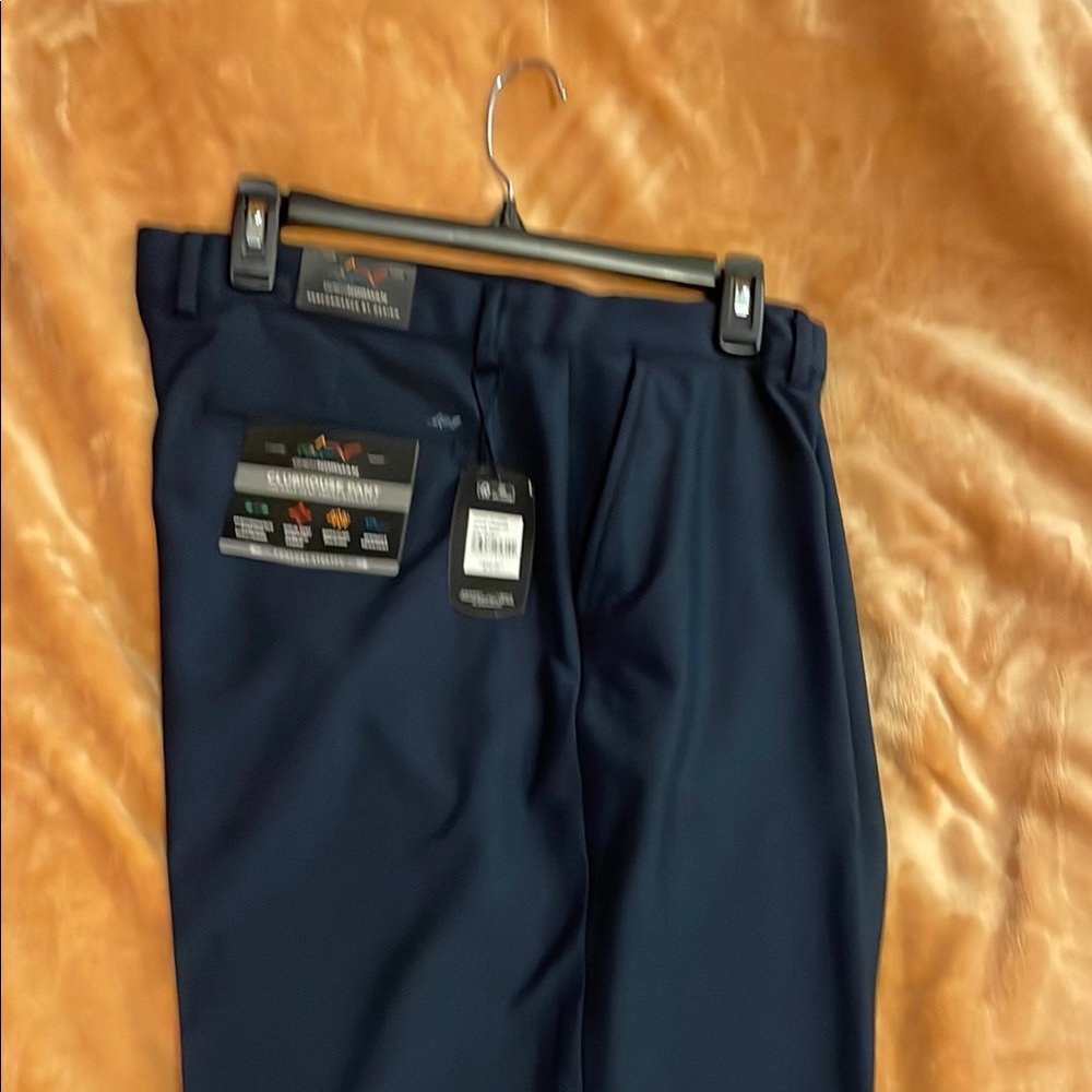 Greg Norman Men's Navy Blue Pants. New with tag 38 W x 32 L